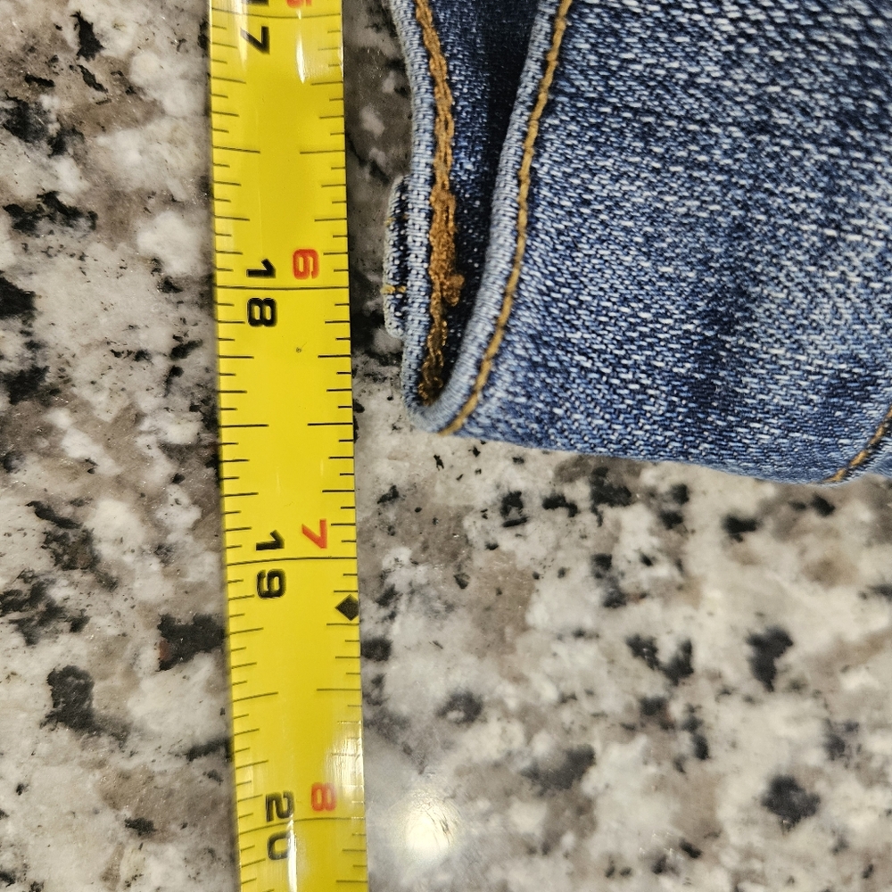 Lucky 410 Athletic Slim Blue Jeans with Classic Fading - Picture 9 of 11